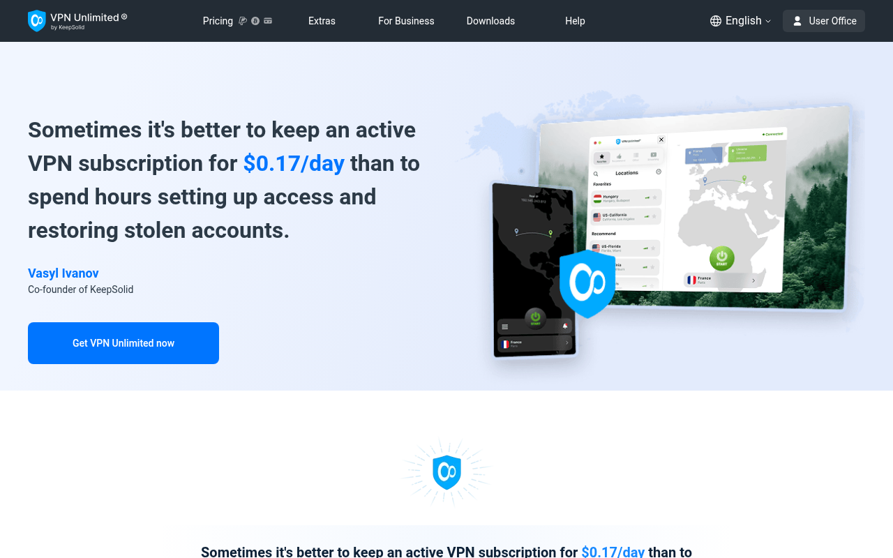KeepSolid VPN Unlimited